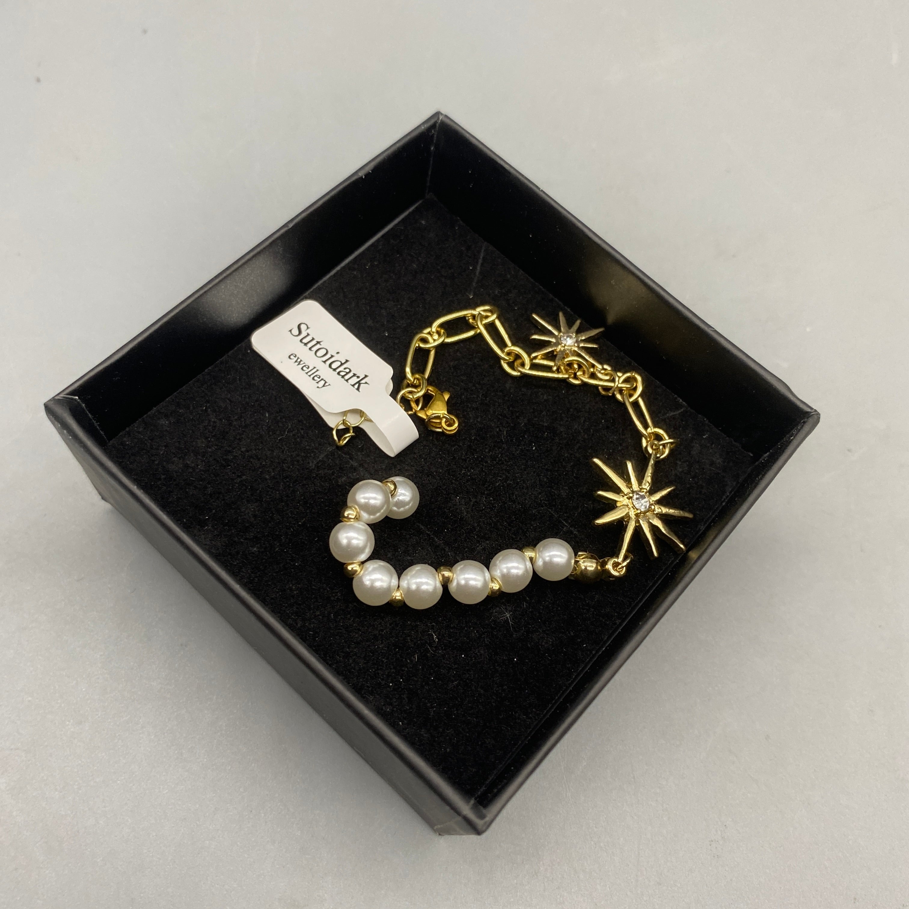 Sutoidark Women's pearl bracelet, the first choice for gifts